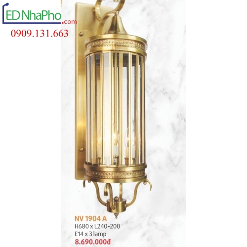 Đèn tường ngoài trời NV1904A
