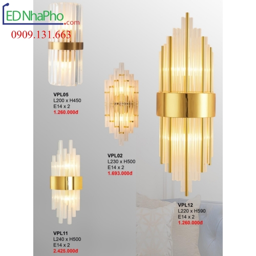 ĐÈN NỘI THẤT VPL12